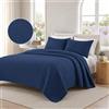 CYCMACO Copriletto Trapuntato Sottile, 160x260cm, Copriletto Leggero Primavera-Estate, Fresca Coperta Matrimoniale, Doppio Latocopertura Letto Coperta Per Letto E Divano, Blu Berlino