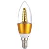 EMFYL lampadine 10 Pezzi AC220V LED. Candela della Lampadina E14 5W 7W 9W 12W Lampada a Lampadina in Alluminio Dorata Fresco Caldo lampadine Bianche lampadine