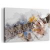 ARTTOR Quadri Moderni su Tela 120x80 cm Stampe da Parete Cultura Persone - 3448 | Chitarra Musica Quadro Decorativo Grande XXL 1 pezzo Soggiorno Camera da Letto Arte da Parete Decorazione da Parete ARTTOR