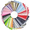 YOUNGSAY 56 Pezzi Stoffa Patchwork, 25 x 25 cm Stoffe per Cucito Creativo, 100% Cotone Scampoli Stoffa per Cucire Vestiti, Tende, Lenzuola, Lavori Fai da Te
