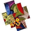 Boao 6 Pezzi Tessuto Africano, 50 x 40 cm | Tessuto Africano, Tessuto Africano Cotone Trapuntato, per Cucire Protezioni Viso Artigianali