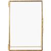 Buachois Cornice per Foto in Metallo - Supporto Vintage Ottone (4x6in)