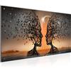Runa Art Quadri Moderni Amanti 1 Pezzo L'immagine Tela Non Tessuta Soggiorno Corridoio Albero astratto Arancio 044812c