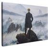MuchoWow© Quadro Moderno Soggiorno Decorazioni Da Parete Quadri Su Tela | 30x20 cm - Salotto Grandi Foto Con CorniceAntichi maestri - Arte - Caspar David Friedrich - Der Wanderer über dem Nebelmeer