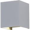 V-TAC VT-759-12 11W-WALL LAMP WITH BRIDGELUX CHIP COLORCODE:4000K GREY SQUARE