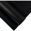 XHT Pelle sintetica impermeabile di alta qualità 30 x 135 cm, tessuto per arredamento, patch in pelle, per divani, sedili auto, sedie da ufficio, borse in pelle, tessuto per arredamento (nero)