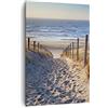 ARTTOR Stampe da Parete Moderne Verticali 70x100 cm Paesaggi Marino - 3612 | Mare Spiaggia Duna Quadro Decorativo Grande Soggiorno Camera da Letto Decorazione da Parete Arte da Parete ARTTOR
