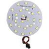 LAYMXNDIO LED ad Alta luminosità 5730SMD Lampada Perlina Luminosa Lampadina a trasformazione Rotonda Sorgente Luminosa 3-18W 32-100MM e Driver LED. (Color : Lamp(12W)-Warm)