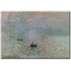 LABORATORIO 102 Quadro su Tela Monet Impression Soleil Levant (100x140 cm) - 1872 Impressionismo - Stampa Artistica da Parete con Telaio Classic 2 cm Legno Abete - Quadro Moderno Pronto da appendere