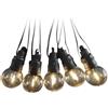 V-TAC Catenaria led con pannello solare e telecomando 3000K 12 metri con 10 lampadineVT-70512-7804