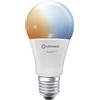 LEDVANCE Lampada LED SMART+ WIFI, smerigliata, 14W, 1521lm, forma classica a goccia con attacco E27, luce bianca regolabile, dimmerabile, app o controllo vocale, durata fino a 20.000 ore