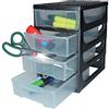 Bama 4-Drawer Hobby Box, Multicolore