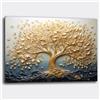 Printerland Quadro moderno Soggiorno Albero della Vita Stampa su tela Canvas Astratto Camera da Letto (10, 70x100 cm, Canvas intelaiato)