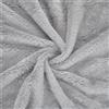 BENECREAT Tessuto in Pelliccia Sintetica a Pelo Corto, Grigio Scuro | 160 x 50cm, Tessuto in pelliccia sintetica pretagliato, morbido e soffice, per costumi, abbigliamento, tappeti, cuscini