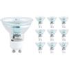SEBSON Lampadina LED GU10 3,5W - Set da 10-300lm, Bianca Calda 2900K | Equivalente a 35W - Non Dimmerabile - Angolo di Diffusione 110° - Lampadina Spot LED 230V