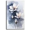 Printerland Quadri Moderni Soggiorno Verticale FIORI Quadro moderno FIORE da Parete grande XXL Stampa su tela Canvas Decorazione Murale muro Arredo Camera da letto Cucina (20, 40x70 cm, Canvas intelaiato)
