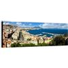Wallazz Quadro su Tela Campania - Quadri Moderni Soggiorno - Napoli, Salerno, Caserta, Amalfi, Sorrento, Capri - Stampa su Tela - Quadro Moderno Soggiorno 60x160 cm