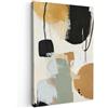 MuchoWow© Quadro Moderno Soggiorno Decorazioni Da Parete Quadri Su Tela Da | 20x30 cm - Salotto Grandi Foto Con Cornice Stampe Su Tela Camera Da Letto Pittura - Astratto - Colori