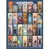 Mr. Troove, Poster "Scene con WC dei film", 30,5 x 40,6 cm, indovina i film nell'immagine: WC Edition, decorazione da parete per gli amanti del cinema, idea regalo divertente
