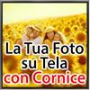 ConKrea - Quadro Personalizzato 100x100 cm con Cornice Nera - La Tua Foto su Tela in Alta Definizione