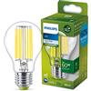 PHILIPS LED Lampadina Classe A Ultra Efficiente, 4W, 4000K, E27