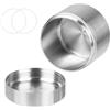 lalago Scatola Portatile in Acciaio Inossidabile 25ml, Contenitore Sigillante per Lattina di Tè Caffè, Piccola Custodia per Pillole per Foglie per Bustine per l'Ufficio Domestico di Viaggio di Affari