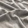 BUERPINKING Tessuto di velluto riccio al metro, 2 m x 155 cm, tessuto di velluto grigio, tessuto decorativo al metro, per tende, tovaglia, fodera per divano