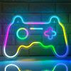 Ineonlife Gioco Neon Segni Luce Neon, Dimmable Gaming Scritta Led Luci Wall Art Colorful Led Night Sign per bambini Game Room Bar Bedroom Home Decoration 15.3''x7.8''
