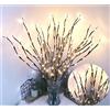 Ulalaza 6 Pack Twig Lamp Funziona a Batteria Rami di salice Illuminati a LED Riempitivi per vasi Utilizzare per la Decorazione della Festa Domestica di Natale Indoor Outdoor