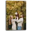 Printerland Quadro Moderno PERSONALIZZATO CON TUA FOTO verticale personalizzata quadri Stampa su Tela Canvas in HD con fotografia famiglia (50x30, Centimetri)
