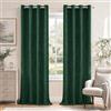 Ystyle Tende Oscuranti per Interni 2 Pezzi, 140x280 CM, Verde Chiaro | Tende con Anelli Velluto Moderne, Tenda Termica Isolante Freddo e Caldo, Curtains Ideali per Camera da Letto e Soggiorno