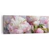 ARTTOR Moderno Quadro su Tela 140x50 cm Stampe da Parete Botanica Fiori - 5975 | Peonie Classicismo Quadro Decorativo Grande XXL 1 pezzo Soggiorno Camera da Letto Arte da Parete Decorazione da Parete ARTTOR