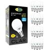 CLAR - Lampadine LED E14 8W, Sfera Luce Fredda, Senza Fili, Piccole (Confezione da 20)