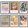 Milk And Coffee Lab MilkAndCoffeeLab® - Paul Klee - Set 6 Immagini A4, stampe artistiche da parete, per soggiorno, camera da letto, corridoio ecc. poster di Pittori famosi. Senza cornice. (Klee, A4 (cm 21x29,7))