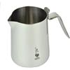Bialetti 0001808 - Bricco per latte in Acciaio Inox, Non adatta all'induzione , Argento, 750 ml