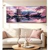 WZXGHE Poster di samurai giapponesi, stampe artistiche a tema Bushido, quadri decorativi per salotti e camere da letto moderni, senza cornice. (C, 40x120cm)