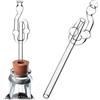KADAX Tubo di fermentazione, fermentazione per birreria Domestica, Set di Accessori per fermentazione, Tubi per fermentazione per Vini, Chiusura d'Aria (Vetro Diametro 8,5 mm)