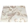 SaRani Tessuto Loneta di Cotone Fantasia Stampa Floreale, Stoffa per Arredo Casa Tovaglie Cuscini Tendaggi H 280 CM Motivo Camelia, Sfondo Beige (Beige, Taglio (260x280cm))