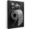 MuchoWow© Quadro Su Tela Grandi Dimensioni Quadri Moderni Soggiorno Stampa | 80x120 cm - Di Foto Decorazione Camera Letto Da Parete Con Cornice Dipinti Bagno - Toilette - Arte
