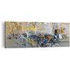 ARTTOR Moderno Quadro su Tela 140x50 cm Stampe da Parete Astratto Arte - 4001 | Astrazione Moderno Quadro Decorativo Grande XXL 1 pezzo Soggiorno Camera da Letto Arte da Parete Decorazione da Parete ARTTOR