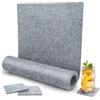 Yuragim Rotolo Di Tessuto In Feltro 40cm x 150cm x 3mm Venduto Al Metro, Feltro Decorativo Artigianale, Tessuto Non Tessuto per Artigianato, Creazioni, Patchwork, Stoffa per Cucito, Fai da Te, Auto