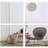 BD ART Set di 4 specchietti in vetro, 40 x 40 cm, decorazione da parete, set di specchi, autoadesivi, senza cornice, fai da te