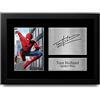 HWC Trading Tom Holland A4 Incorniciato Firmato Regalo Visualizzazione Delle Foto Print Immagine Autografo Stampato Per Spiderman Gli Appassionati Di Cinema