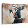 ARTTOR Moderno Quadro su Tela 70x50 cm Stampe da Parete Persone Moda - 3773 | Ballare Ballerino Quadro Decorativo Piccolo 1 pezzo Soggiorno Camera da Letto Arte da Parete Decorazione da Parete ARTTOR