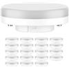 ledscom.de 20x lampadine LED GX53, bianco (4000 K), 4 W, 420lm, 96°, opaco
