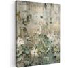MuchoWow© Quadro Moderno Soggiorno Decorazioni Da Parete Quadri Su Tela Da | 60x80 cm - Salotto Grandi Foto Con Cornice Stampe Su Tela Camera Da Letto Fiori - Fogliame - Astratto - Moderno