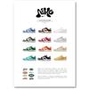 SALVADERO Poster Sneaker & Streetwear - Dunk Low, Decorazione Camera Ufficio Senza Cornice (Nike Dunk Low, 42L x 30l cm)