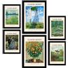 Nacnic Foglio poster di monet. Galleria del pittore. Dipinti decorativi per il tuo soggiorno, camera da letto, casa. Stampe d'arte da parete. Dimensioni A4 e A3