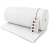 JPstraps Ovatta Imbottitura in Poliestere 150 g/m² 160 cm di Larghezza, Vendita al Metro, Morbida e Leggera, Tappezzeria, Cuscini, Trapunte, Cucito e Hobby Creativi (Bianco 150 g/m², 100 cm x 160 cm)