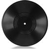 Gadpiparty Disco in vinile vuoto da 30,5 cm, decorazione da parete in vinile per decorazione estetica da parete, dischi falsi, progetti artigianali, decorazione estetica per la casa